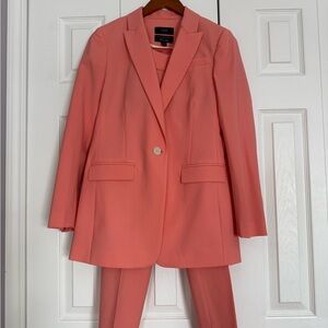 J. Crew Coral Blazer and Pants Set